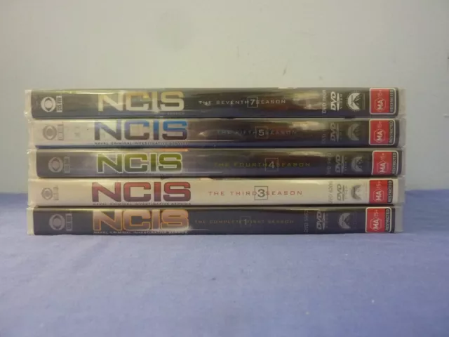 NCIS DVD 2003 Complete Season 1 3 4 5 7 R4 Bundle All New & Sealed