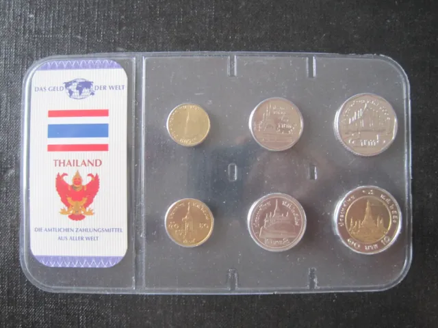Thailand  KMS   im Blister  Kursmünzensatz Münzen OVP