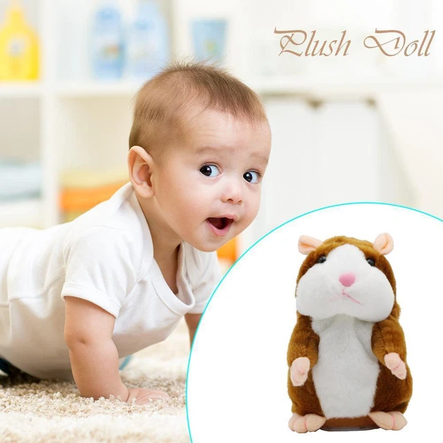 Electric hamster doll talking plush toy outlet