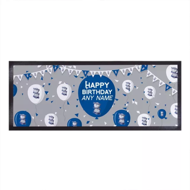 Birmingham City - Officially Licensed - Birthday - Personalised Bar Runner