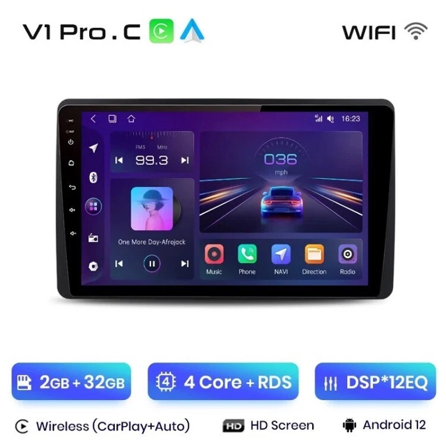 Adaptateur de cadre de voiture pour Renault Sandero et Logan, kit de panneau de montage de tableau de bord radio Android, décodeur de fascia, 2015 pouces, 2018 pouces, 9/10 pouces  34