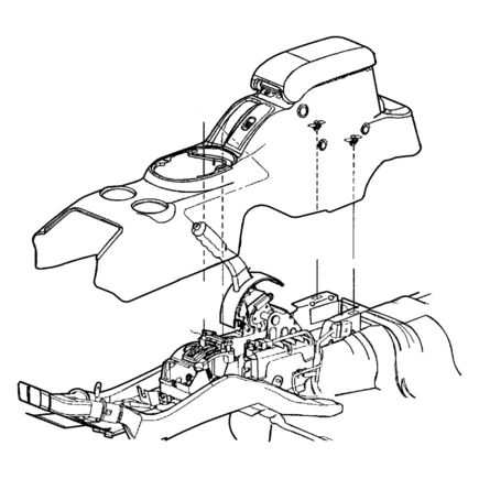 Chrysler 1BB071DVAB Armrest. Export. Console. Diagram 9