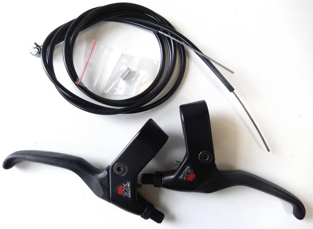 Paire De Leviers Vitesse Route PRO STAR Aéro, Noir/alu, Neuve