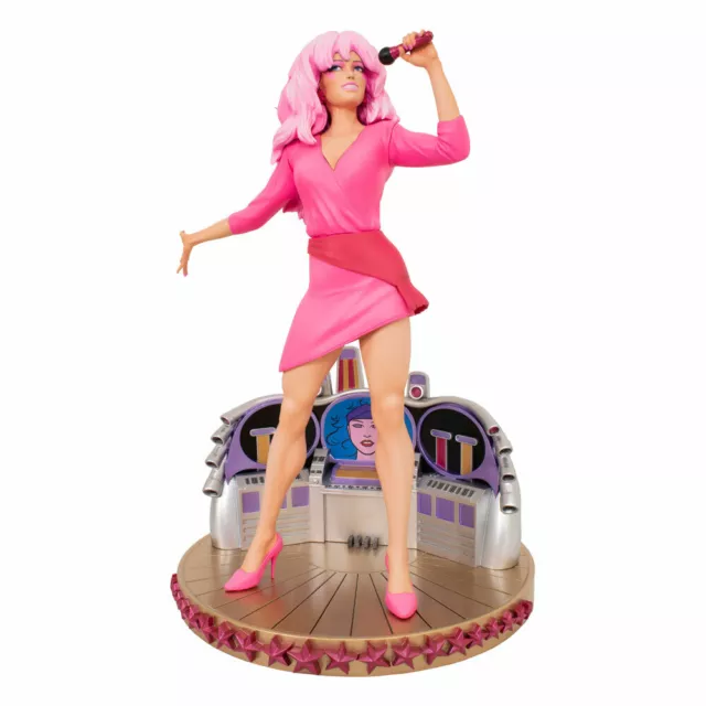 JEM AND THE HOLOGRAMS Premier Collection - Human Torch Polystone Statue Diamond