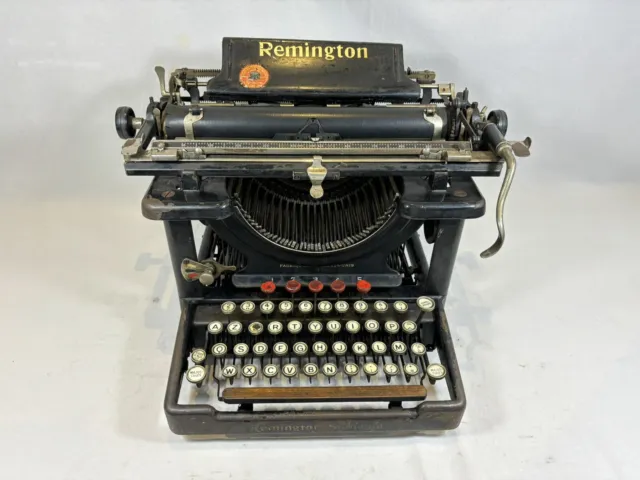 Machine IN Typewriter Of 1920 Collection Remington Standard Numéro 10 Pull Tab