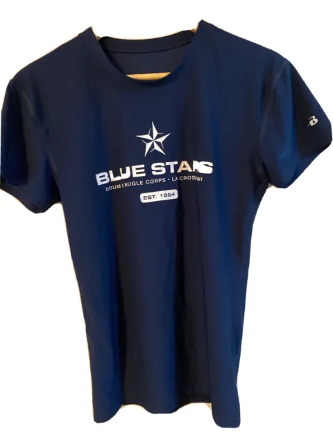 Blue Stars Drum Corps Member Shirt Size Medium
