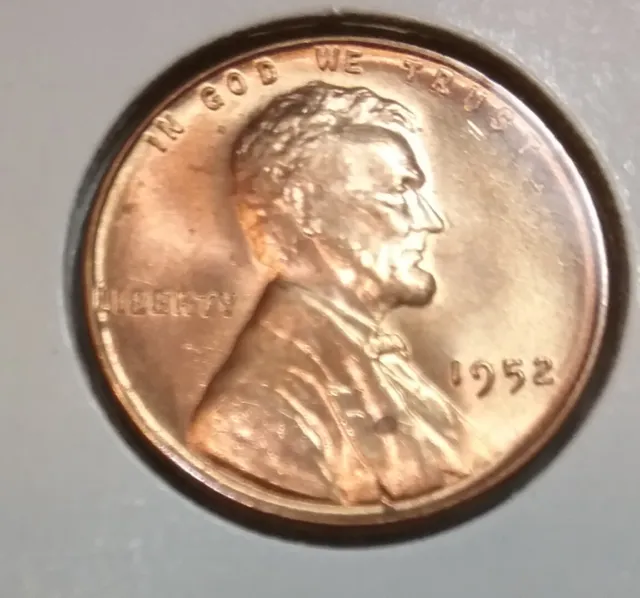 1952 Lincoln Wheat Cent  P - BU - Uncirculated
