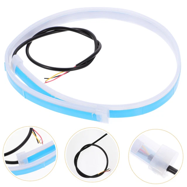 Striscia Led Per Auto STRISCIA LUMINOSA AUTO LED gita di un giorno per faro nebbia lampada ...