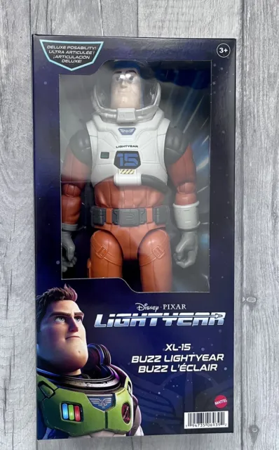 Disney Pixar Lightyear XL-15 Buzz Large Deluxe 12-Inch Action Figure Toy New