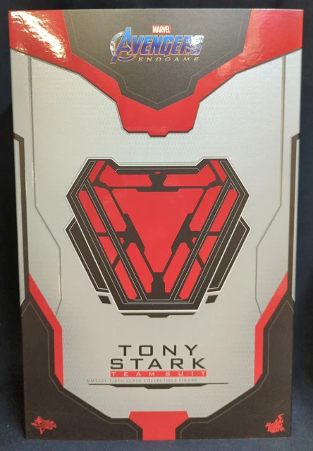 Hottoys Movie Masterpiece Tony Stark (Team Suit Version) Mms537