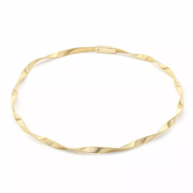 Marco Bicego Marrakech Fancy Twist Chain 18K Yellow Gold 5mm 16 Inches