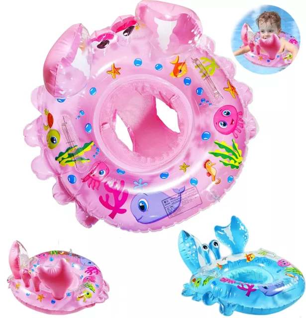 Baby Schwimmring Schwimmhilfe Kinder Aufblasbare Schwimmsitz 6 bis 36 Monate