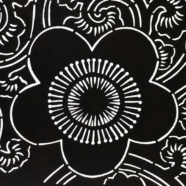 Antique Japanese Katagami Paper Kimono Stencil Katazome Ume Plum Blossom A620