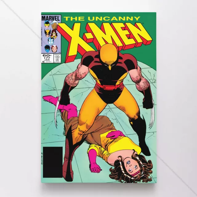 Uncanny X-Men Poster Canvas Vol 1 #177 Xmen Marvel Comic Book Art Print