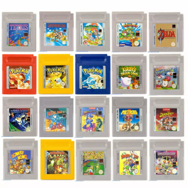 Die besten Nintendo GameBoy Classic Spiele - auch für GB Color & GBA - NUR MODUL