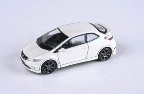 PA-65392 PARA64 1:64 Honda Civic FN2 Type R Championship White RHD model car