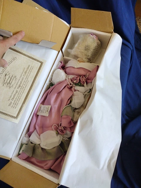 NIB Heritage Signature Collection Porcelain Doll Pearl 12409