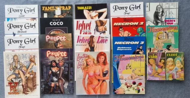 20x Comics für Erwachsene- Pony Trap, Magnus, Tarlazzi, Pitek/ Poupee, Coco  !!