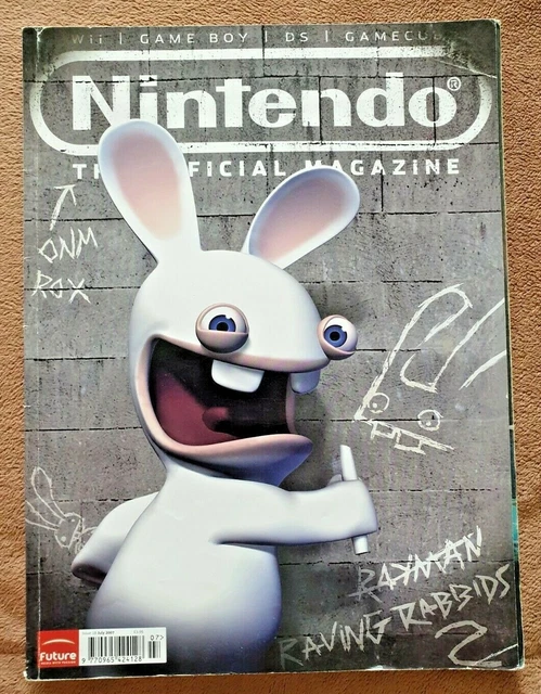 2007 JULY ISSUE 18 The Official Nintendo Magazine Rayman Raving Rabbids ...