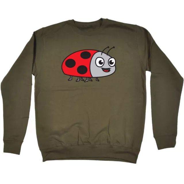 Ladybird Ani Mates - Mens Womens Novelty Funny Top Sweatshirts Jumper Sweatshirt