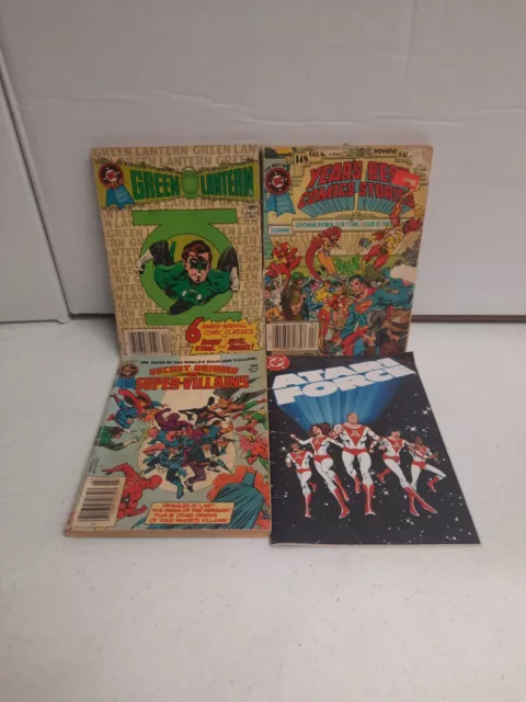 DC Digest Lot of 4 Books Special Blue Ribbon Atari Force #1 Best of DC G/FR