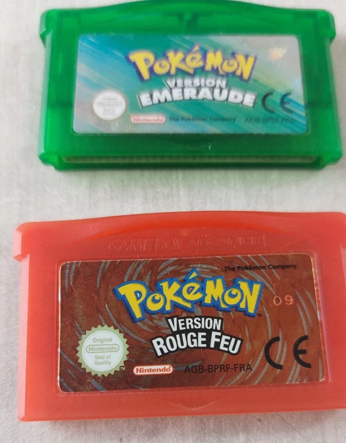 Pokémon Émeraude 1 2 3 (Gameboy Advance
