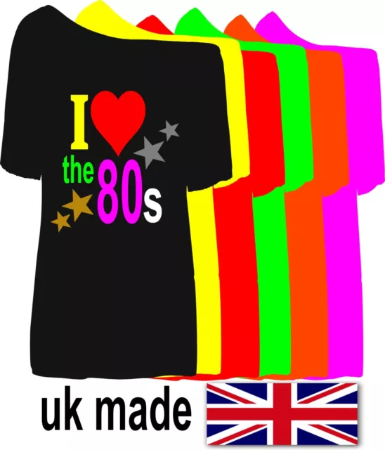 NEW! I LOVE 1990`S.1980`S.1970`S 1960`S SLASH NECK SIZE'S XS TO 5X party t shirt