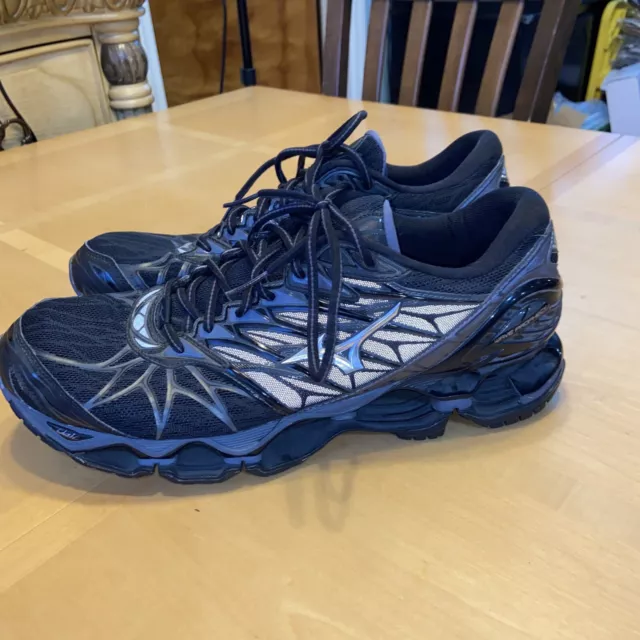 MIZUNO WAVE PROPHECY X10 Shoes Size 13 Mens Black 84.99 PicClick