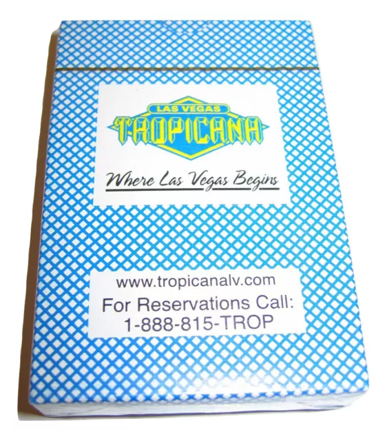 Las Vegas Tropicana Casino Deck Playing Cards *NEW SEALED" Las Vegas Tropicana