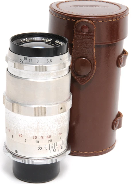 Lordormat Leidolf Wetzlar Schacht-Travenar 4/135mm w. case