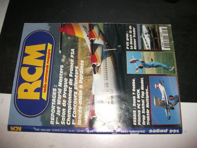Revue RCM Modèle N°141 Avec Plan Encarté - La Fauvette, Extra 260, Rafale C 01 - Occasion Avec Coupure