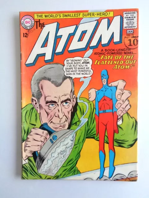 DC COMICS .The ATOM #16 JAN . 1965  GIL KANE ART .MURPHY ANDERSON + GARDNER FOX