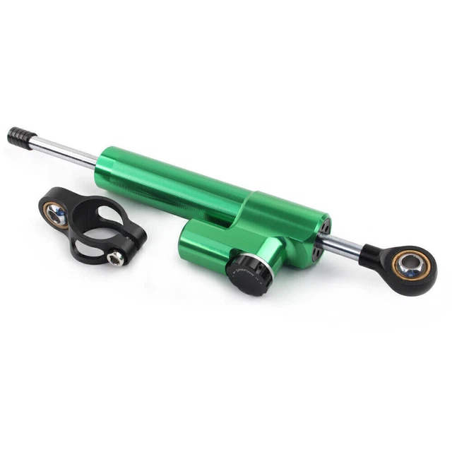 Green Steering Damper Stabilizer For Kawasaki Ninja 250 2008-2012 2009 2010 2011