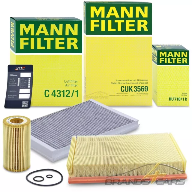 Mann-Filter Inspektionspaket Filtersatz A Für Mercedes Sprinter 3,5-T 906 06-09