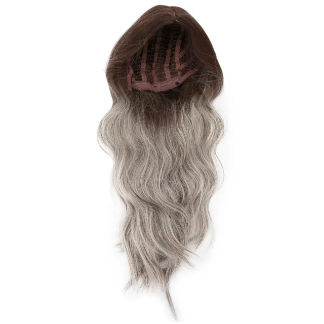 Parrucche ricci ondulate traspiranti in fibra sintetica ad alta temperatura parrucche per feste