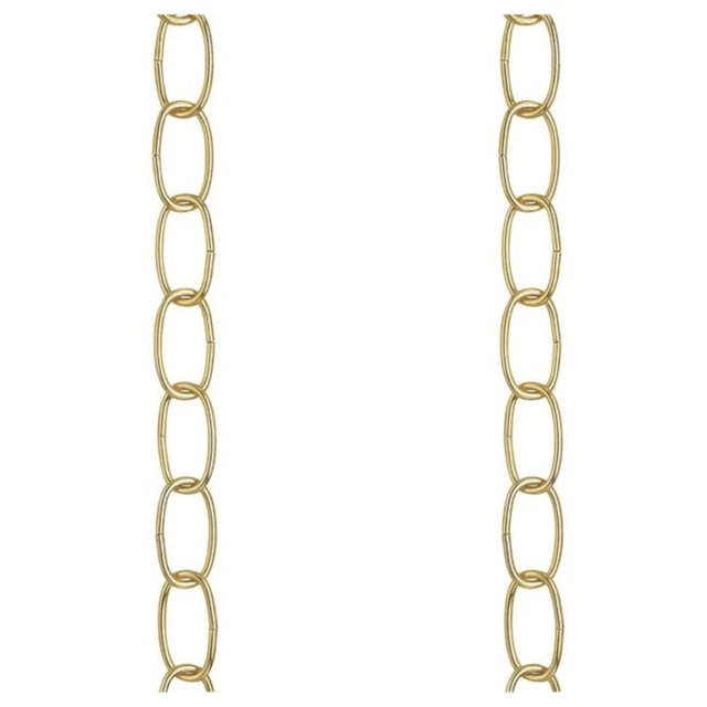 Polished Brass 36 Hanging Chain-2 Pack for Lighting Fixtures/Baskets by Ciata