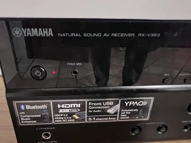 Yamaha Rx-V383 Av Receiver