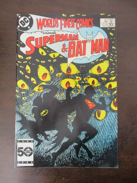 World's Finest Comics #315 May 1985 Fine Dc Batman Superman Copper Age