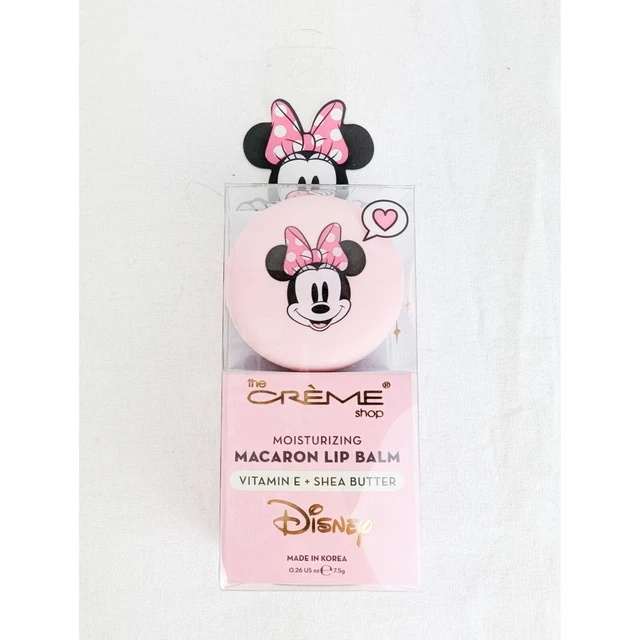 The Creme Shop Disney Minnie Mouse Strawberries and Cream Macaron Lip Gloss Balm