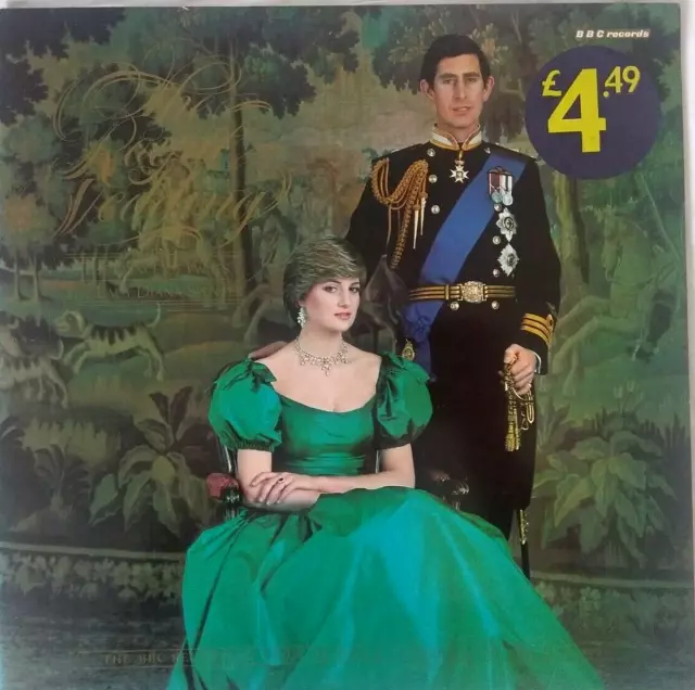 Charles & Diana Royal Wedding Vinyl 1981 Album HRH Prince Lady Di BBC Gatefold