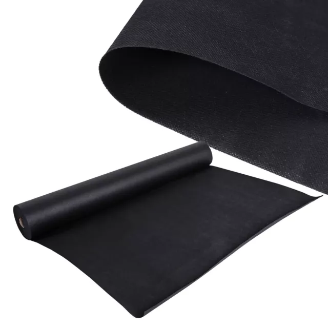 1.51€/m Toile de paillage non-tissée 30x1,5m Anti- racines 150 g/m² noir Bâche d