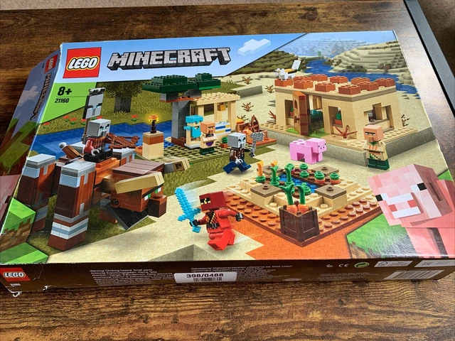 LEGO MINECRAFT: THE Illager Raid (21160) 100% Complete £41.00 - PicClick UK