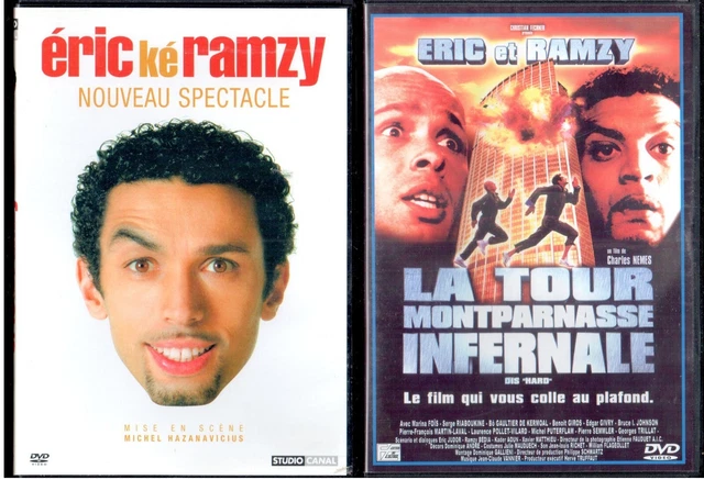 Lot 2 DVD La tour Montparnasse infernale - Le nouveau spectacle | Eric Ramzy