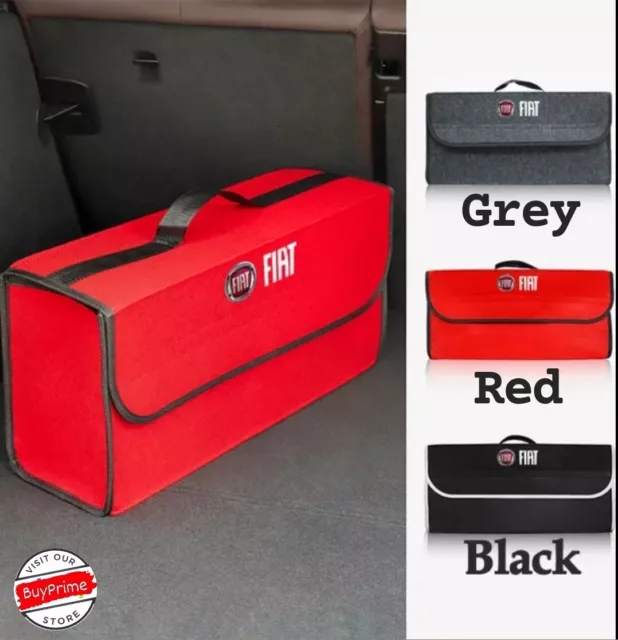 Fiat Borsa Portaoggetti Organizer Bagagliaio Baule Auto Accessori Camper Garage