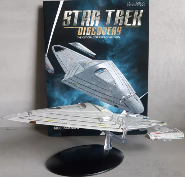Star Trek Discovery Collezione EAGLEMOSS U.S.S Voyager Ncc-74656-j Starship 2