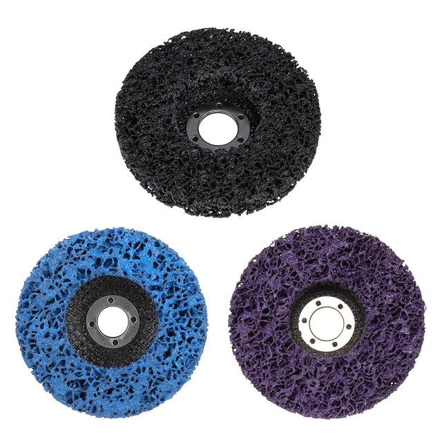 4 INCH ABRASIVE Wheel Grinder Strip Disc Paint Rust Angle Grinder Clean ...