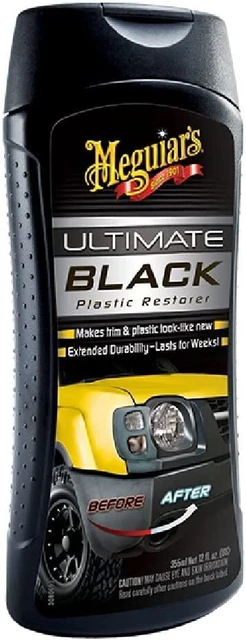 Meguiar's G15812EU Ultimate restauratore plastica nera e finiture 355 ml. 1 confezione