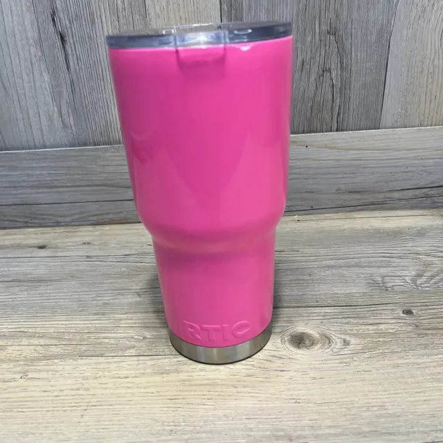 RTIC 30 OZ Pink Tumbler Cooler with Lid 30oz- Stainless Steel Cup Mug