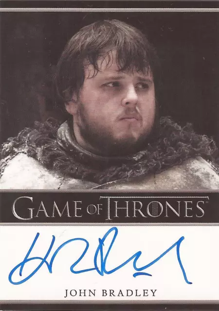 Game of Thrones Season 2 - John Bradley "Samwell Tarly" Autograph Card