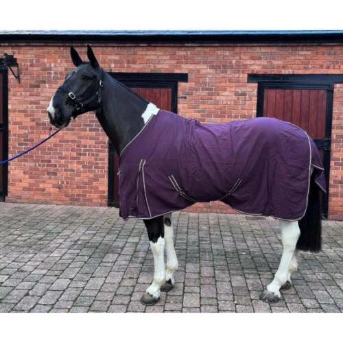 Lourd Cheval Prérétréci Coton Été Feuille